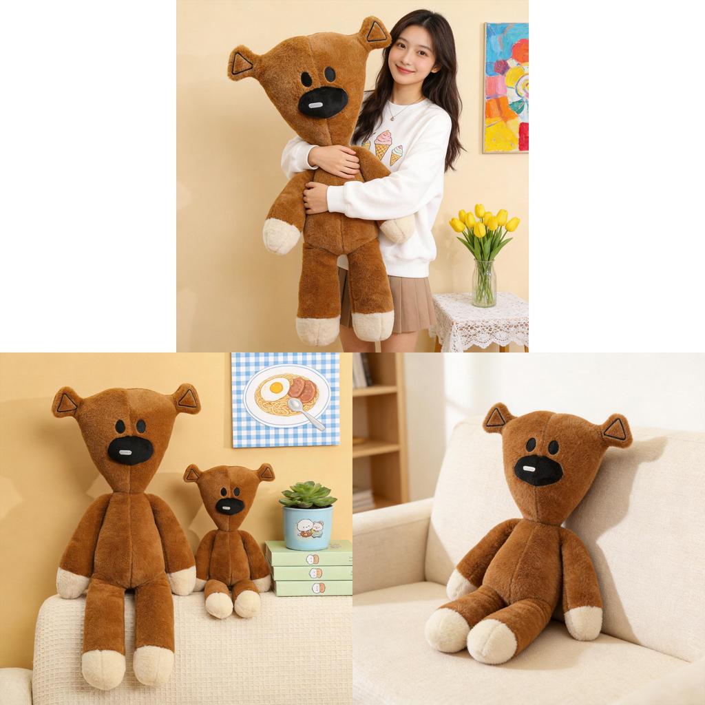 Mr Bean Teddy Bear Plush Toy Cute Cartoon Stuffed Animal Gift For Kids And Teens