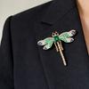 Elegant Brooch Multifunctional Accessory Dragonflies Badge Sparkling Brooch Suitable for Fashion Enthusiasts Present
