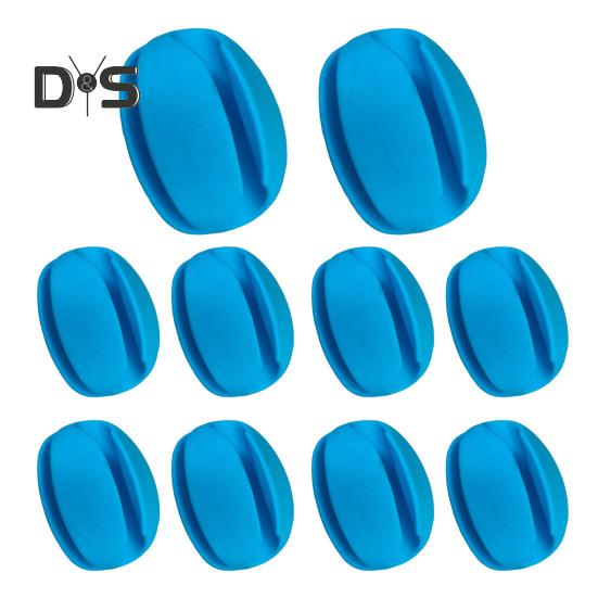 

10 шт. фиксированный шар для удочки 4/5/7/8/9 мм 5 отверстий устойчивый к царапинам многоразовый держатель для удочки протектор зажим крепежные инструменты рыболовные принадлежности