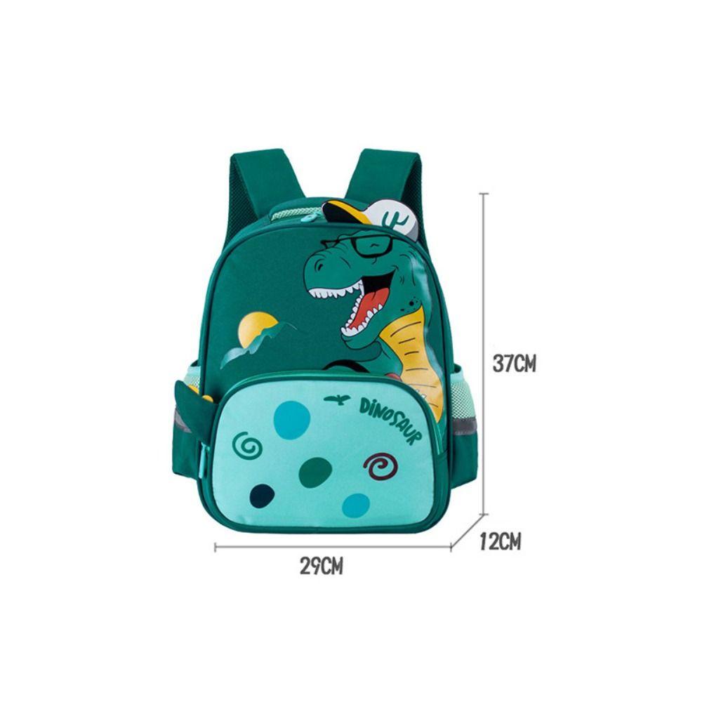 New Large Capacity School Bag Lightweight Waterproof Simple Schoolbag Dinosaur Oxford Luggage Bag Children