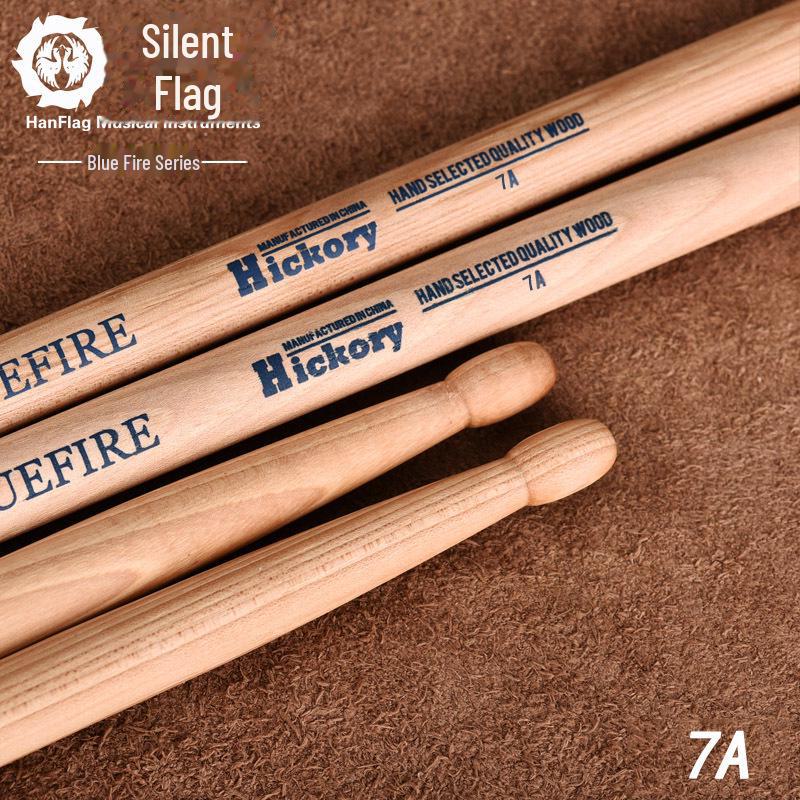 

Палочки для джазовых барабанов Hun Han Blue Fire 5A7A из ореха