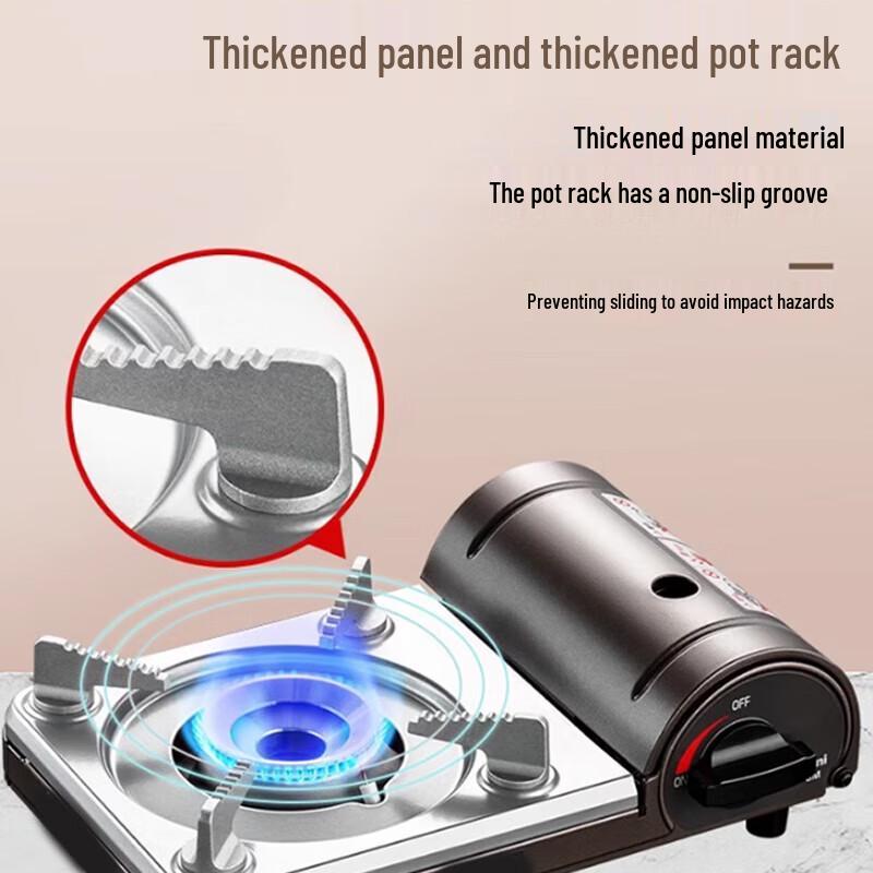 Beifu Mini Portable Gas Stove with 1.6L Kettle