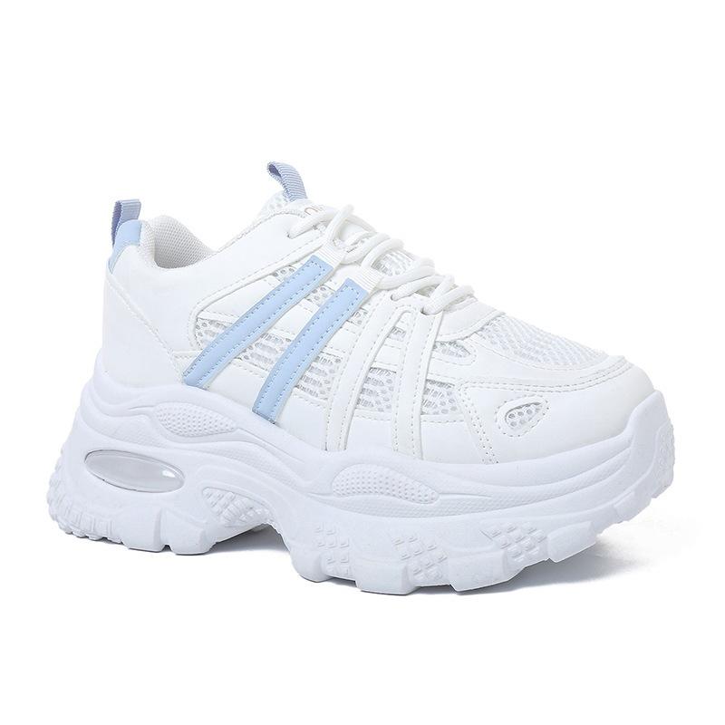 

Mesh dad shoes autumn new platform sneakers lightweight soft sole breathable running shoes Hongjie 35