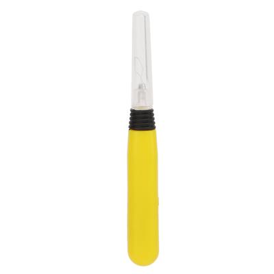 Portable LED Threader Battery Powered Easy Grasp Plastic LED Needle Threader Tool for Sewing