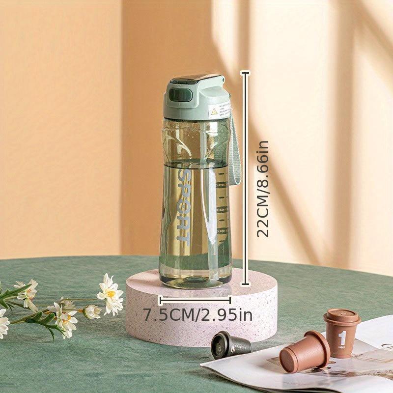 Large Capacity Leakproof Sports Water Bottle with Straw for Boys and Girls - Perfect for Fitness and Summer Activities