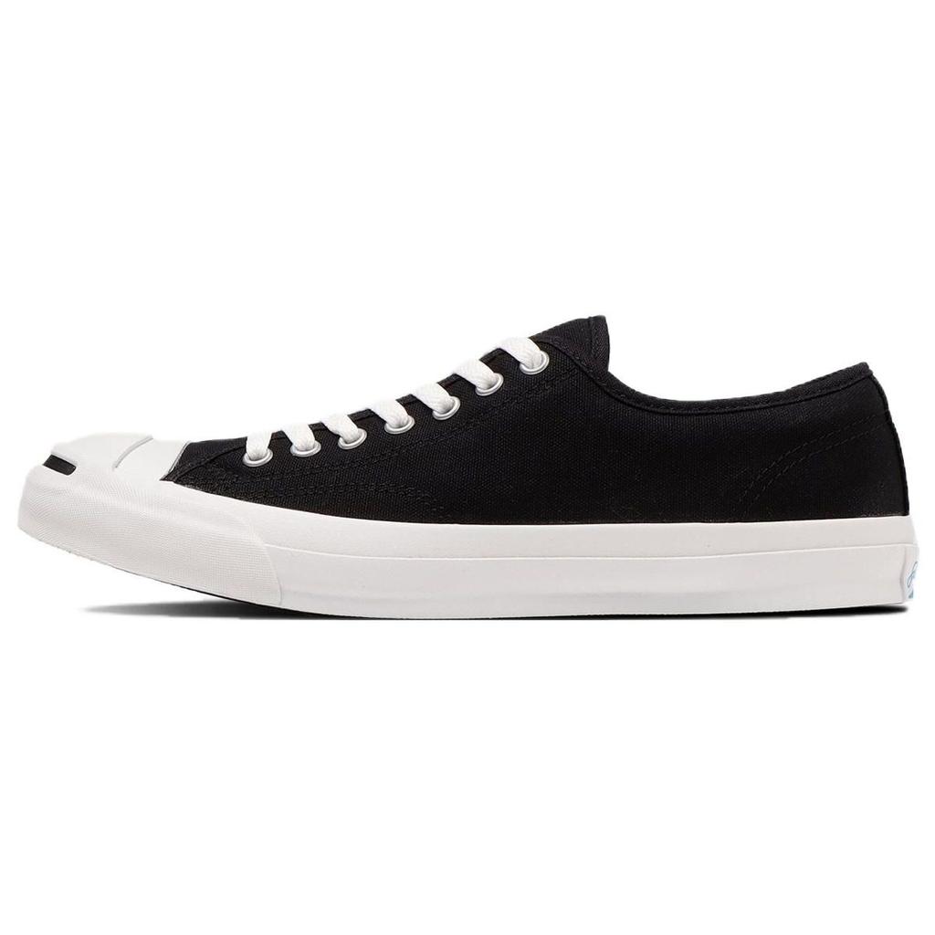 Converse Jack Purcell Low Top Canvas Sneakers Unisex Sneakers Black White 32260371