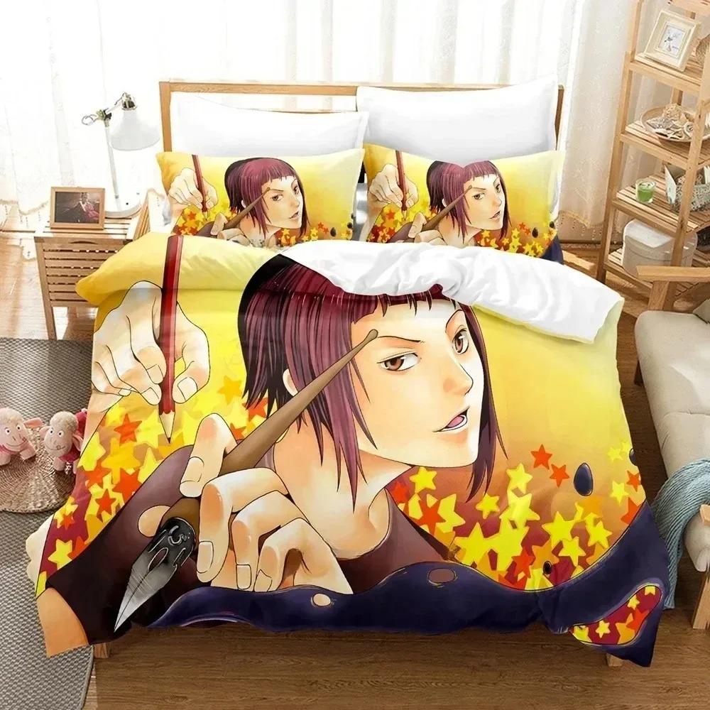 Comforter 3D Printing Anime Bakuman Bedding Set Bedroom Soft Modern S Comefortable Kids And