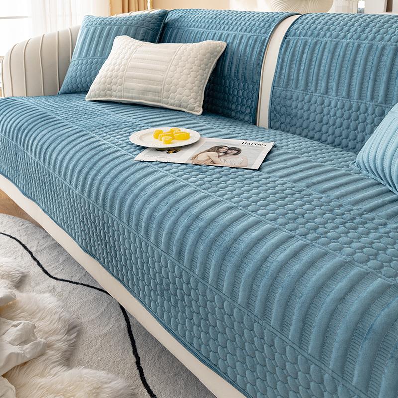 Thicken Plush Sofa Towel Universal Sofa Cushion Non -Slip Couch Covers Sofas Towel For Living Room Decor Furniture Protection