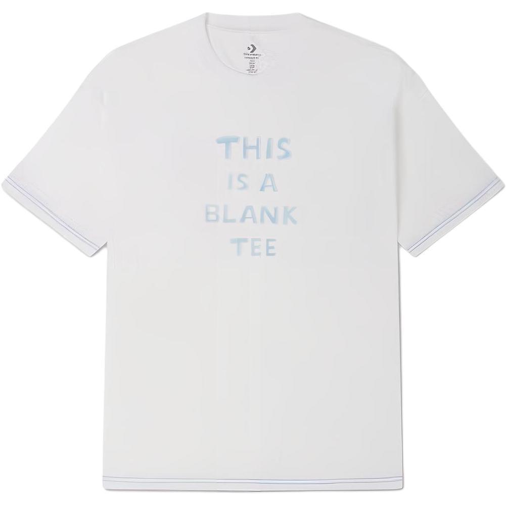 Converse White Pack Verbiage Tee Asia Sizing White Men s 10025873-A01 M