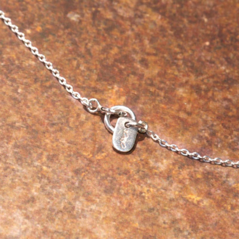 sOnyO Square White Topaz Necklace