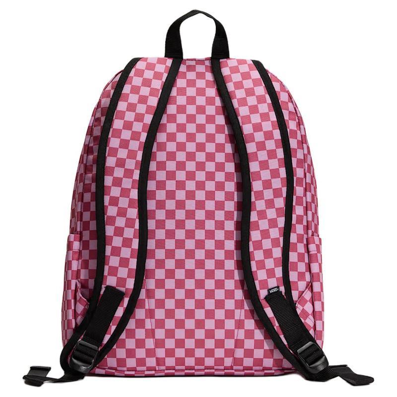 Vans Old Skool Polyester Backpack Unisex Pink Vans VN000H4XZRY
