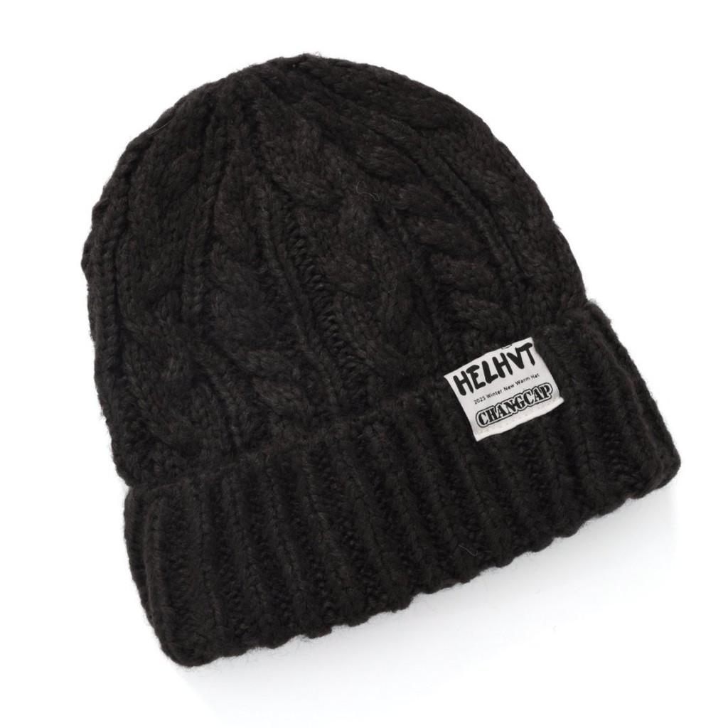 Pattern Letter Women Knit Hat With Acrylic Material And Wind Features Resistant