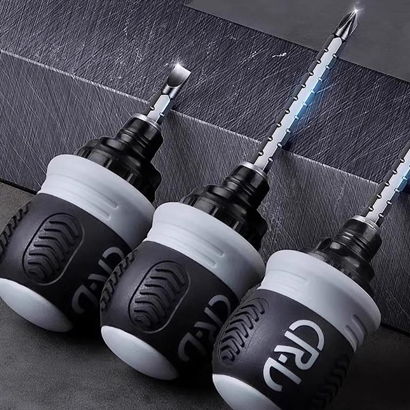 Ratchet Screwdriver Set Short Shaped Radish Head High Hardness Labor-saving Multi-functional Dual-purpose