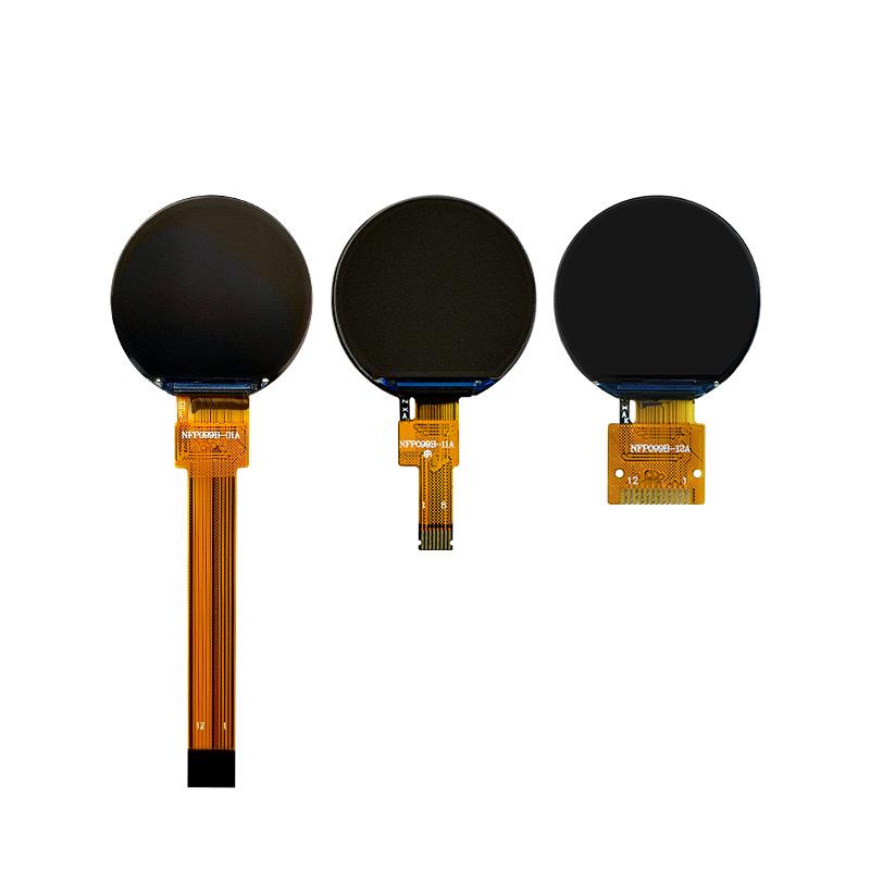 0.99-inch HD IPS TFT LCD Display, Round GC9107, 128x115 Resolution
