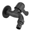 Wall Mount Water Faucet Black Faucet Easy Install Water Tap  Outdoor