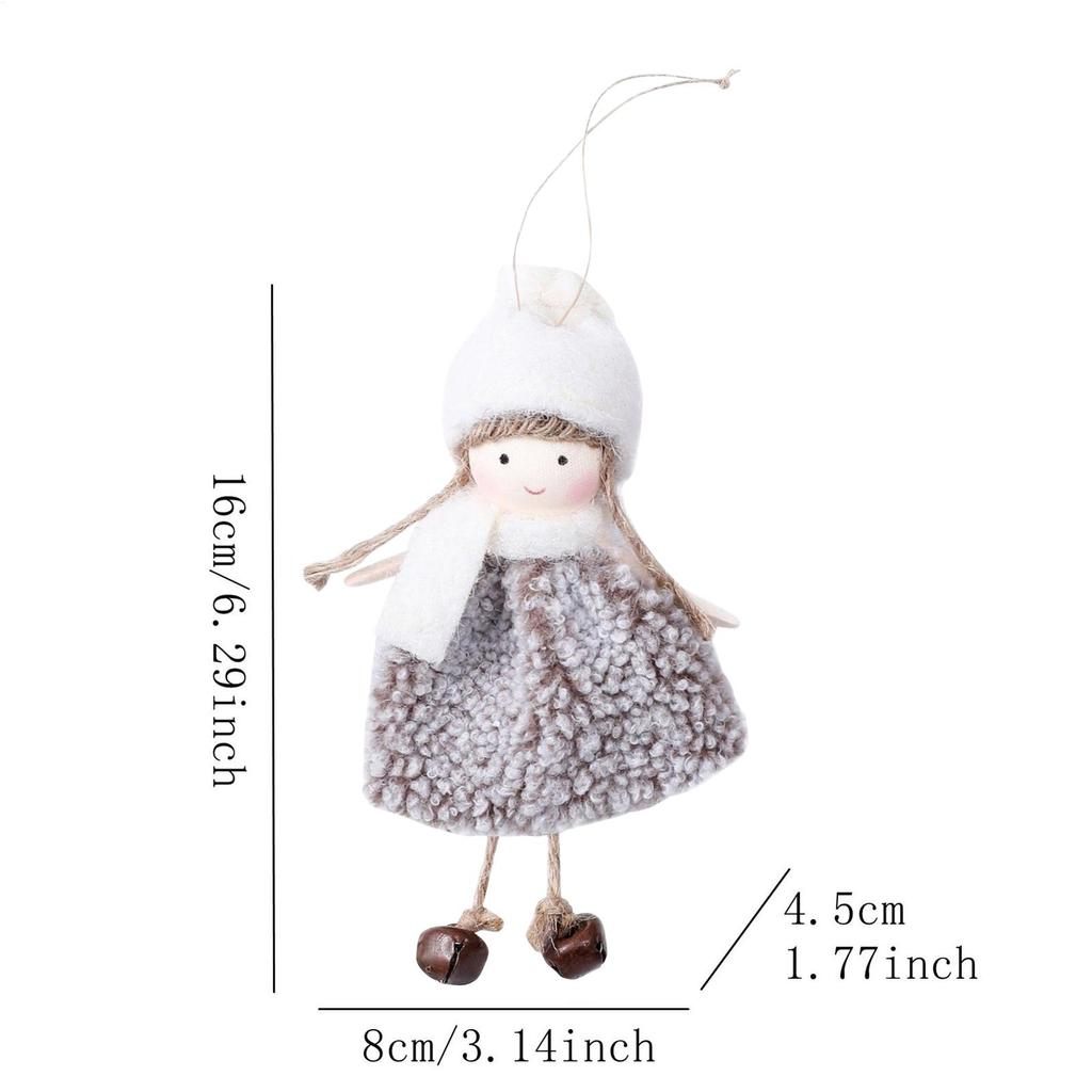 Angel Ornament Angel Doll Christmas Tree Decorations Festive Pendant For Holiday Celebration Home Door Party Window Indoor