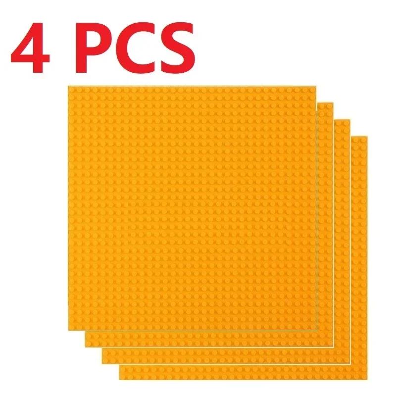 Non-Toxic 4Pcs Base Plates 32X32 16X32 Dots Classic Base Plates Blocks Diy Plastic Building Bricks Assembly Compatible All Brand City Toy