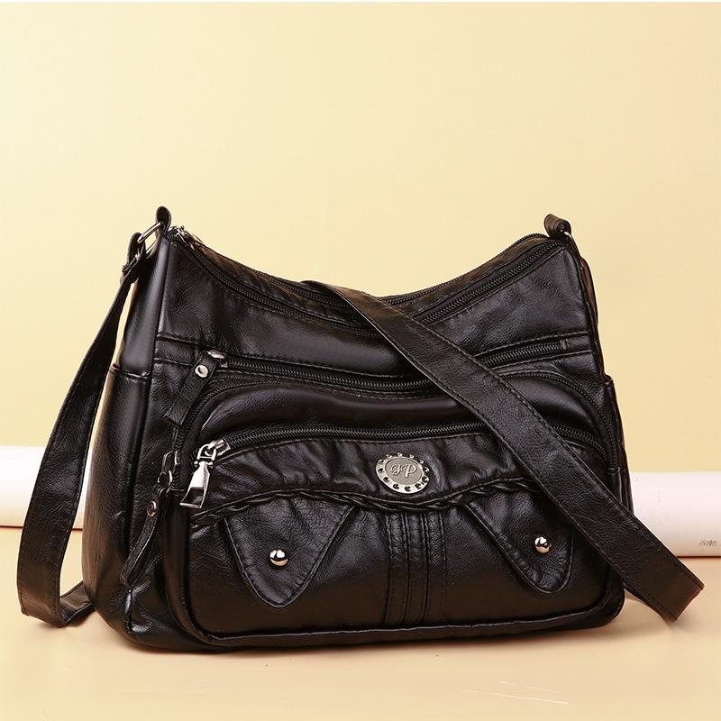 Women's Bag New Multi-layer Large-capacity Girls Fashion Shoulder Crossbody Backpack Mother Small Square Bag