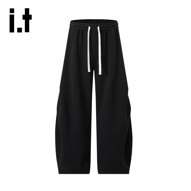 :CHOCOOLATEIT Men's Retro Gradient Loose Wide-Leg Casual Pants