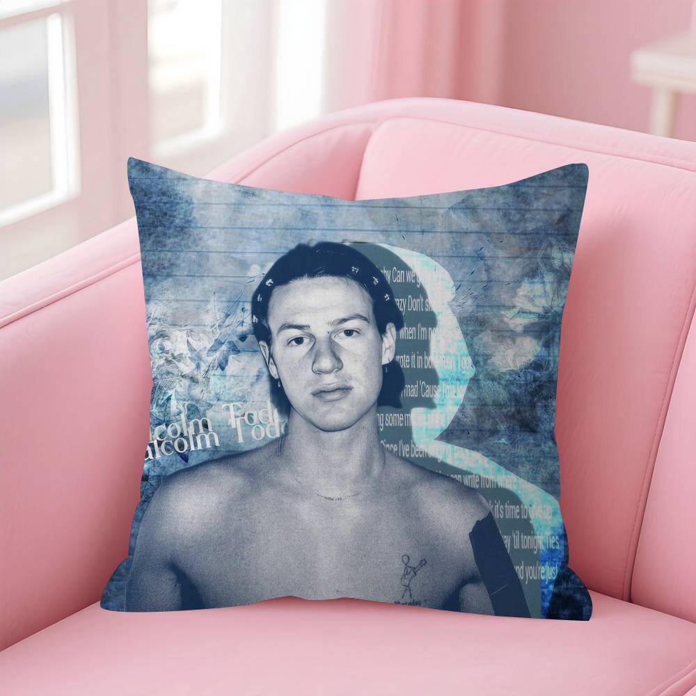 Singer Malcolm Todd Personalized Pillow Dust Cover Bedroom Kids Party Decoration Pillowcase Birthday Children Gift