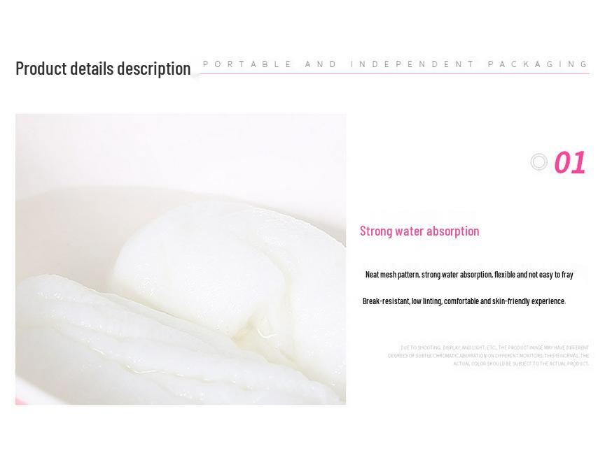 Tragbares Reise-Gesichtswaschhandtuch - Einweg-Komprimierte Schönheits-Reinigungstücher