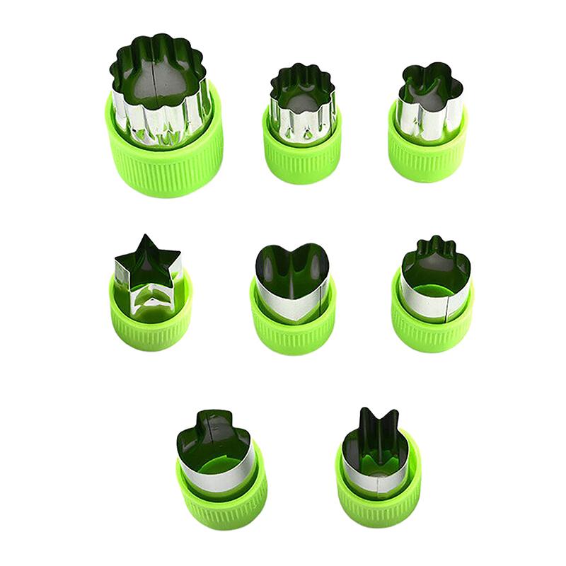 Stainless Steel Vegetable And Fruit Shaping Cutting Mold, Fruit Salad Making Cutter, Vegetable And Fruit Embossi