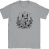 Fox In Flowers T-Shirt Funny Beautiful Animal Graphic Tee Gift Trendy Humor