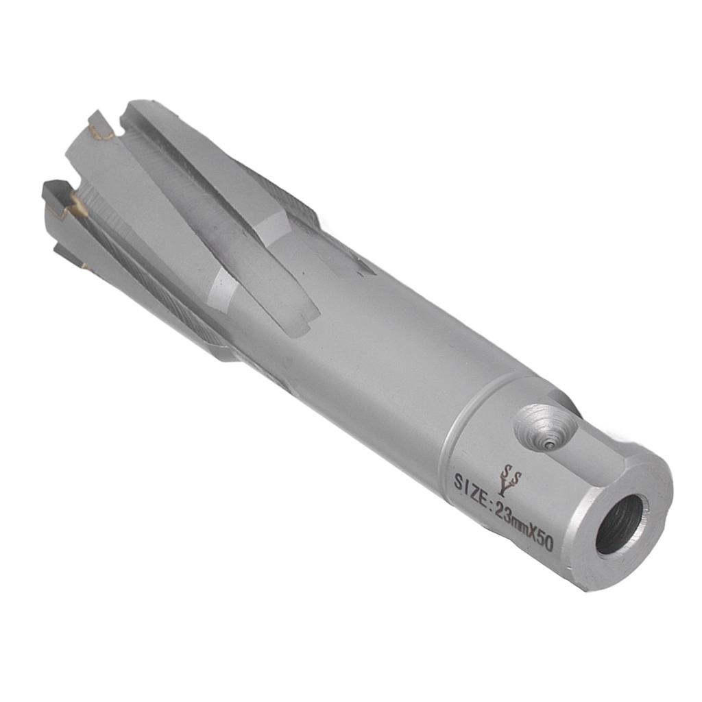 Annular Cutter Carbide Steel Plate Core Drill Bit Hallow Hole Saw Metric 50mm Depth 22mm