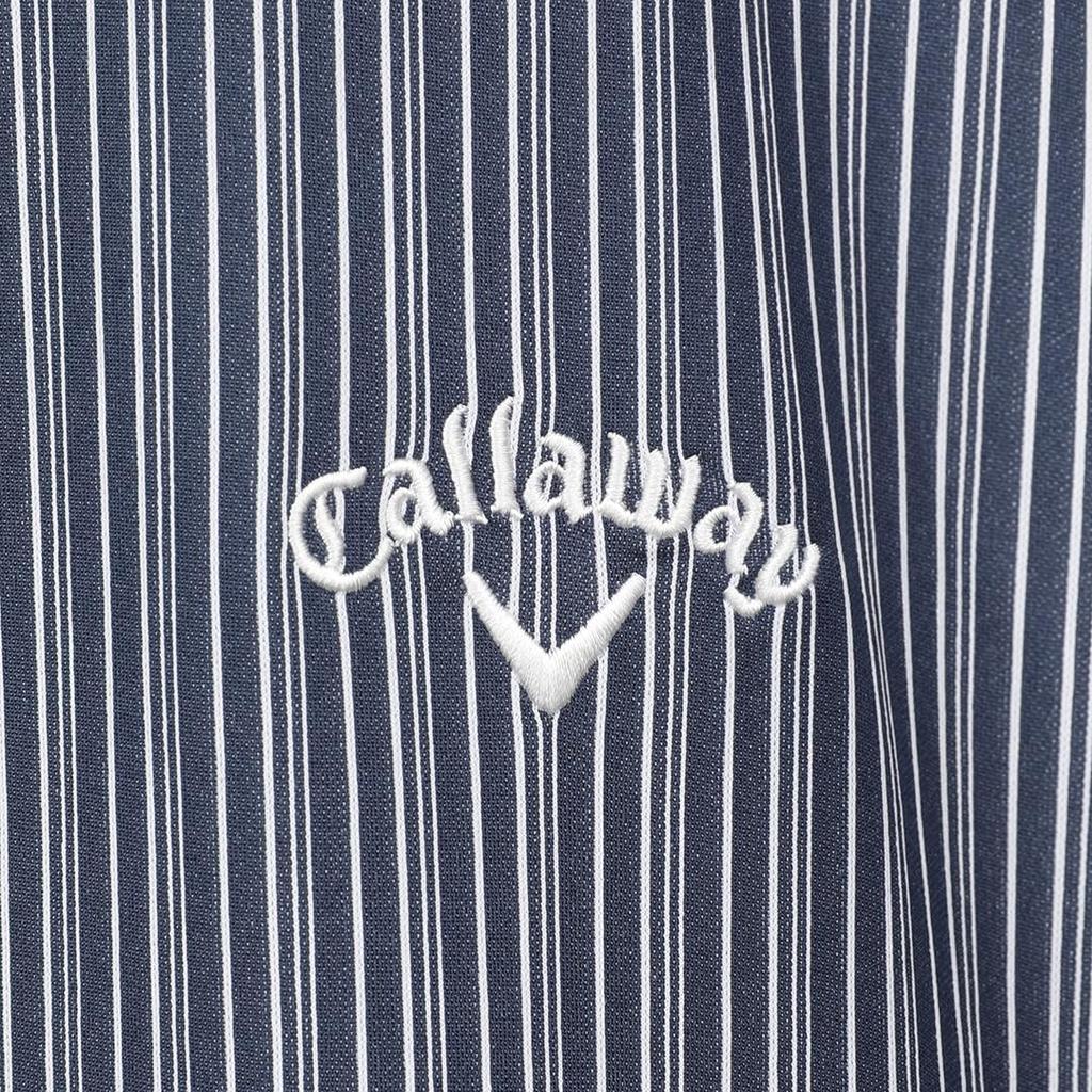 Short Sleeve Polo Shirt Quick Cool Golf C25134107 L [Callaway] Men's (Sweat Absorbent, Drying, Lining) / / 1120_Navy