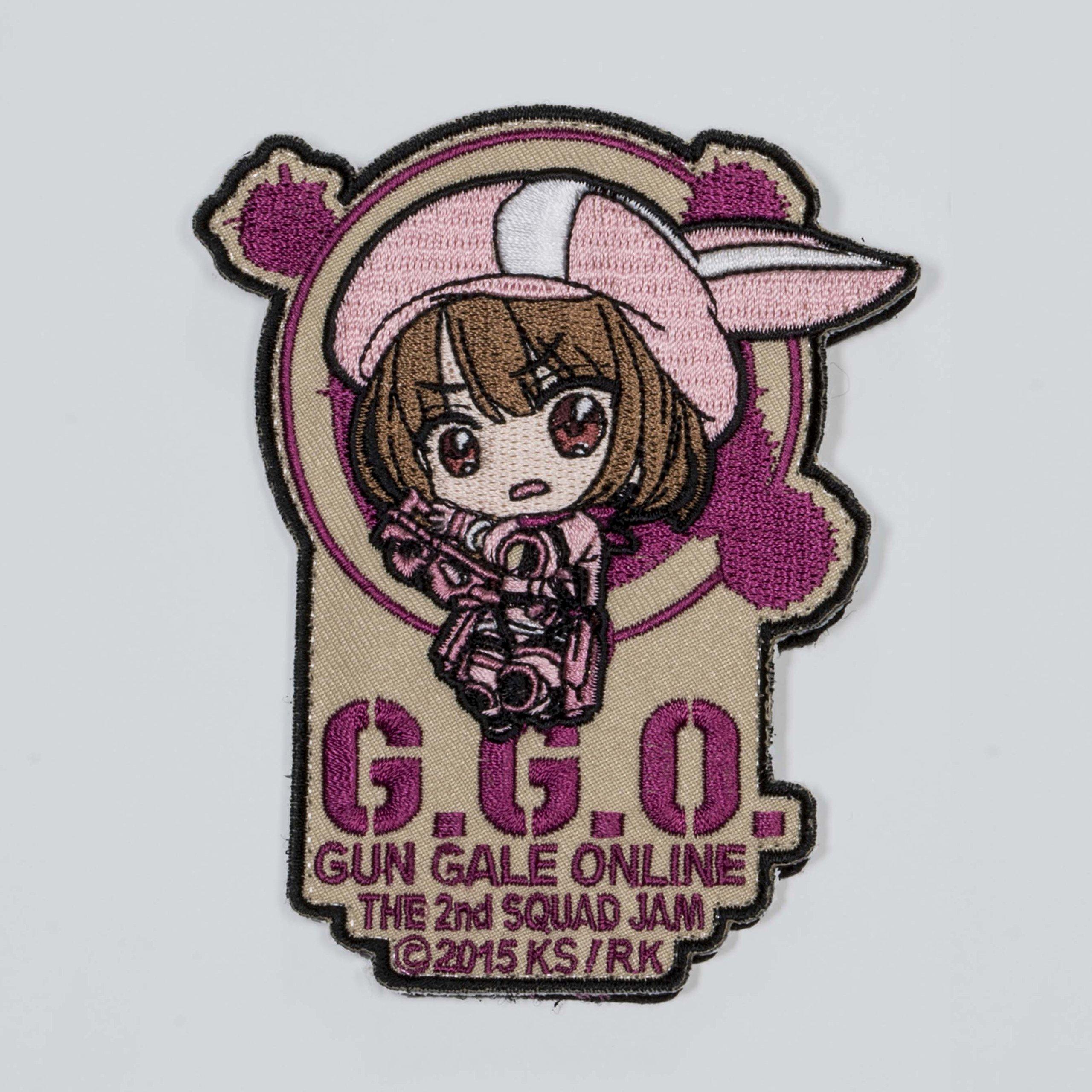 

Groove Garage Gun Gale Online The Second Squad Jam Ren Velcro Patch G.G.O.