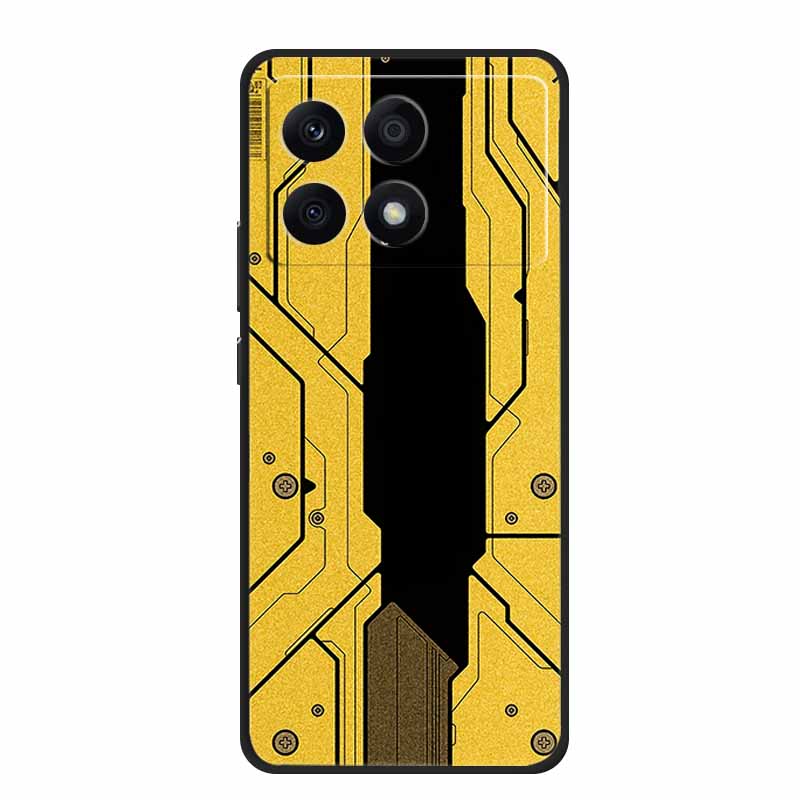 Para Xiaomi Poco X6 Pro 5G Funda Lujo TPU Silicona Trasera Fundas de Teléfono para Xiaomi Poco X6 Dibujos Animados Protector 2311DRK48I Funda