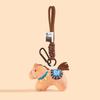 Hanging Decor Horse Year  Key Ring Cute Design Pony Plush Pendant  Backpack Decoration