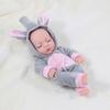 30cm Silicone Reborn Baby Doll - Soft Sleep Companion & Child Role-Playing Toy