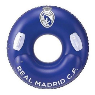 Real Madrid Tube 105 cm mit Griff für Erwachsene, Decoland, koreanische Wasserspaßartikel