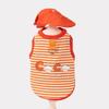 Spring Summer Dog Striped Knitted Funny Hat Vest Set Medium Small Dog Teddy Cat Pet Dog Clothes