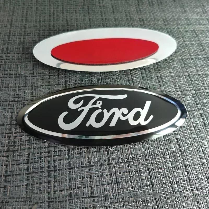 Rear Trunk Badge for Ford F150 Fiesta Ranger Focus 2 Explorer MK4 Fusion Escape Kuga Mondeo Car Front Hood Emblem Cover Sticker