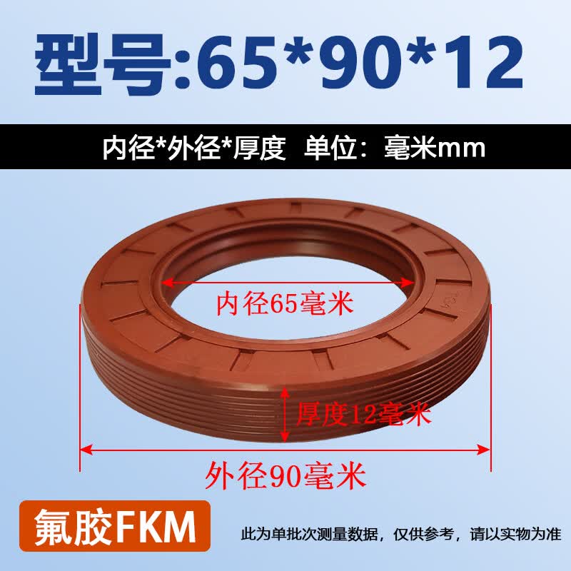 Fluororubber Skeleton Oil Seal