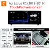 Android 14 Wireless Carplay Auto Radio For Lexus IS RC 200 250 300 350 200t 300h Multimedia Player Navigation GPS DSP