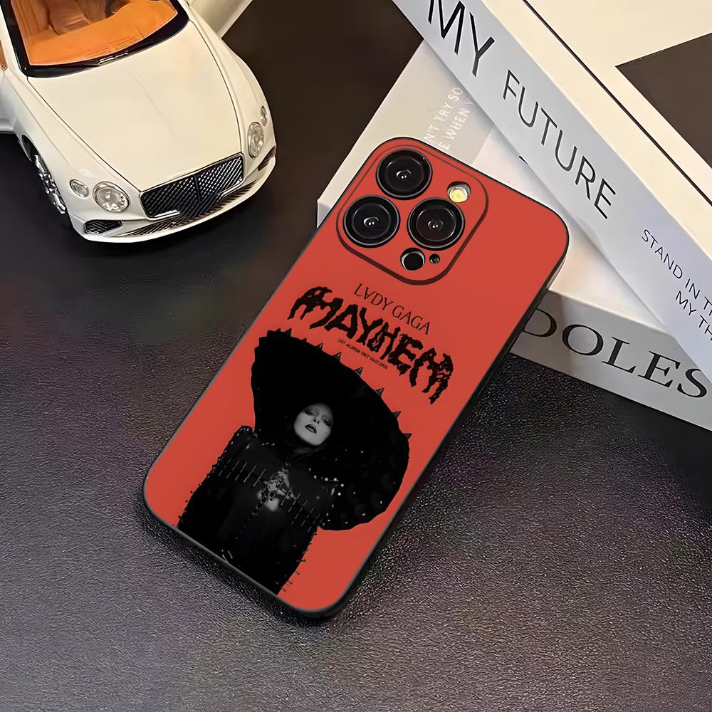 LADY-GAGA -MAYHEM Phone Case For 16 Pro Max Iphone 17 Pro Max 14 15 Plus 12 13 11 Pro Xr X Xs SE Back Cover