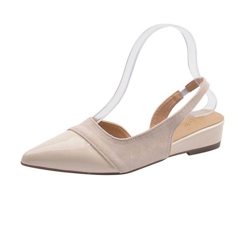 Shallow Pointed Shoes Women's New Models with Skirts, One Pedal, Lazy Shoes, Low Heels, Fashion Shoes