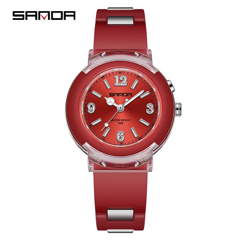 Sanda Fashionable LED Waterproof Unisex Kids Outdoor Watch
