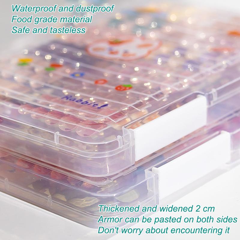 Fake Nail Tip Storage Box Large Capacity Exhibition Display Board Diy Photo Prop Board Simple Storage Box