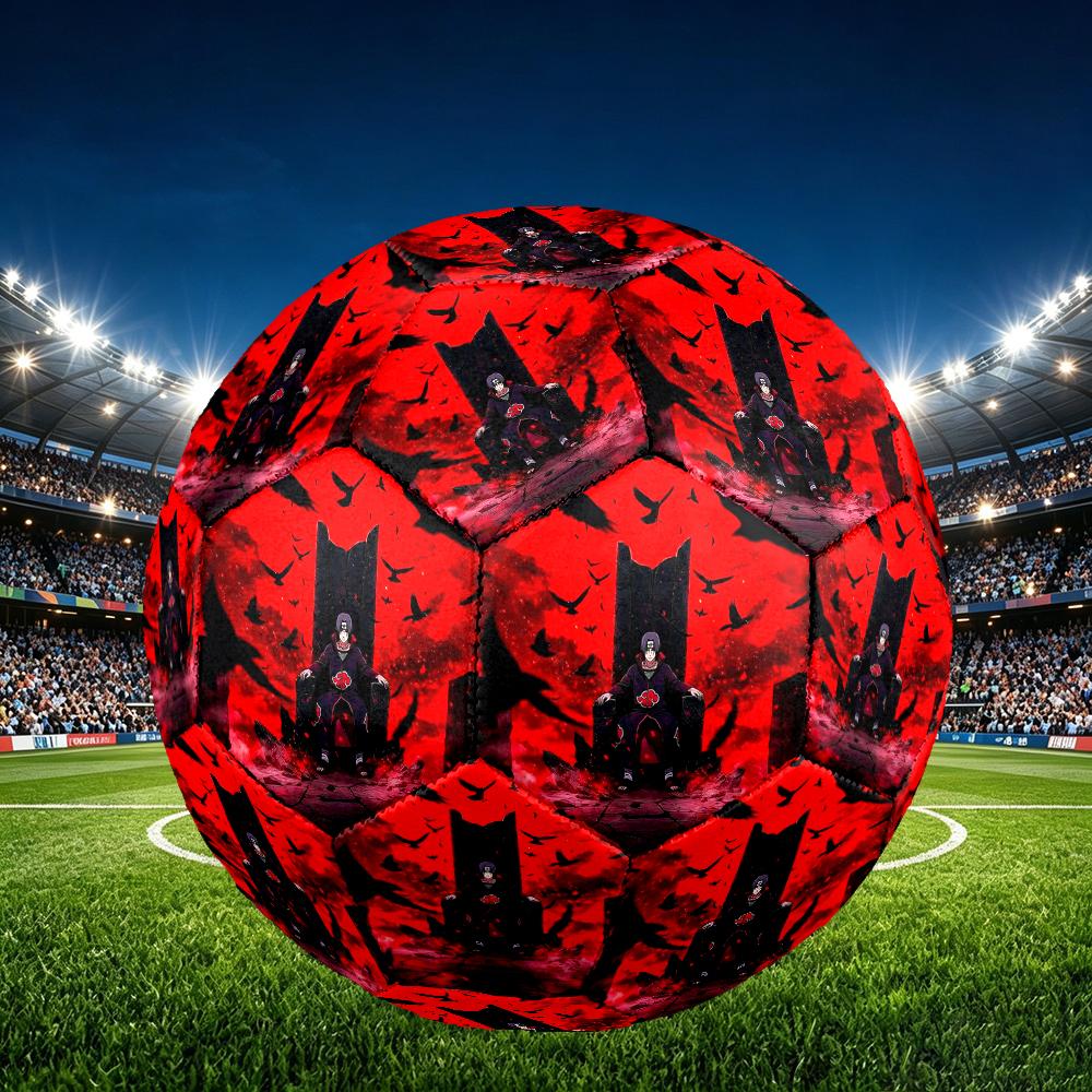 1pc Game Role Naruto Soccer Ball, Athletic Standard Football Size 5 Lightweight Sports Match Soccer Ball, Perfect Gift for Sports Enthusiasts