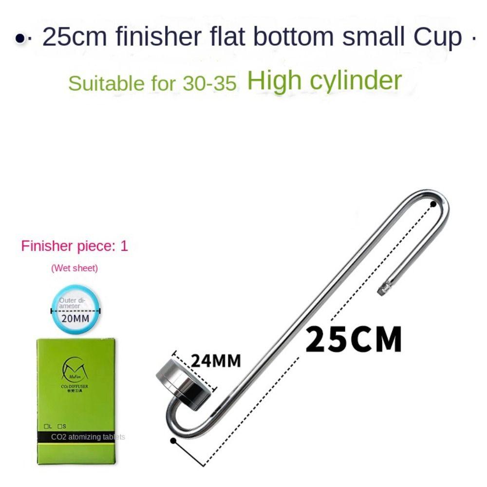 304 Stainless Steel Fish Tank CO2 Diffuser U-shaped Aquarium Oxygen Diffuser  Aquarium