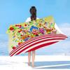 P-Plims Cartoon P-Plim Bath Towel Microfiber Soft Water Absorbing Breathable For Girl Kids Decorative Cartoon Beach Towel