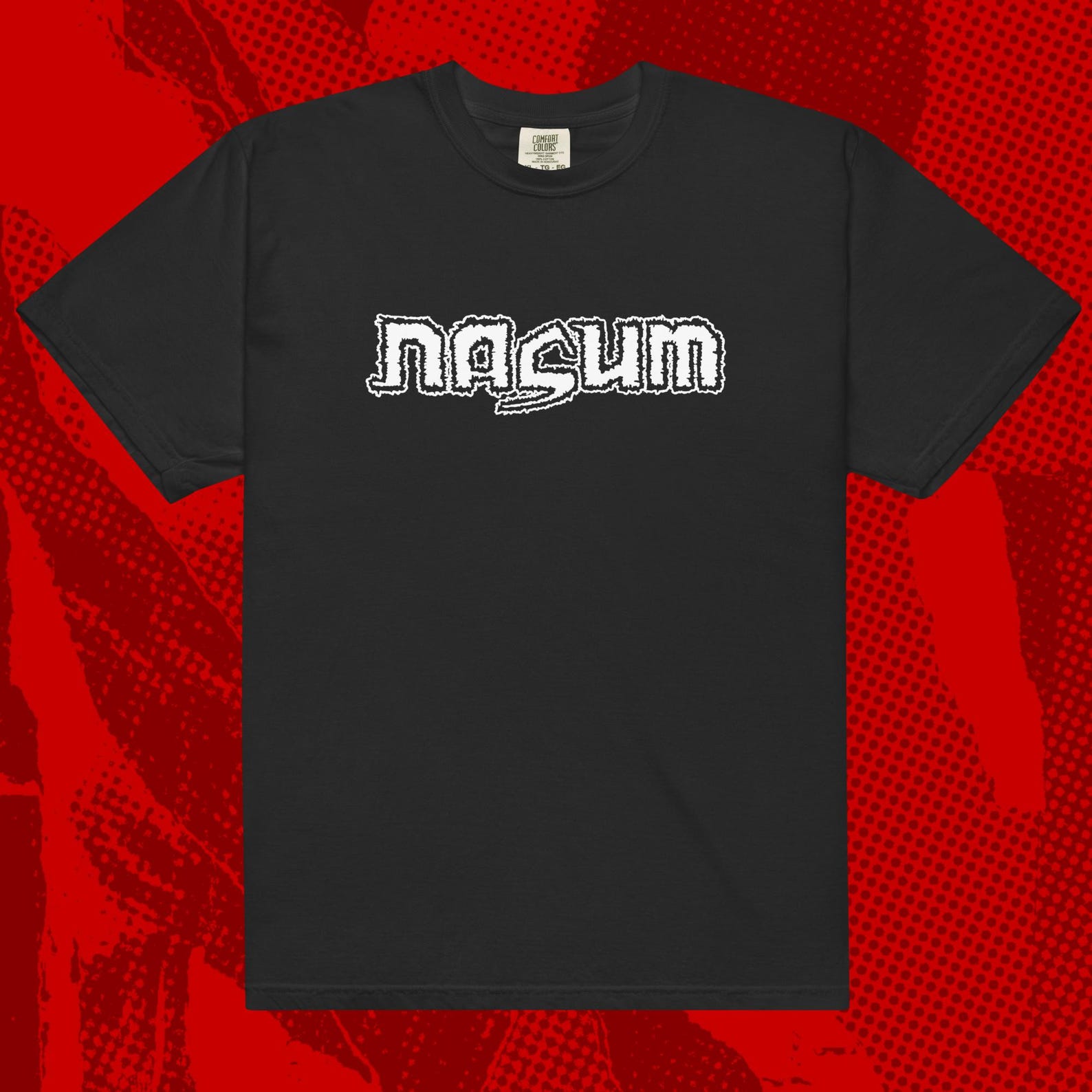 Nasum Logo T-Shirt | Grindcore Metal Punk Terrorizer 3XL