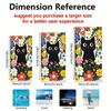 Floral Cat Beach Towel Black Cat Surrounded by Colorful Flowers Bath Towels Soft Microfiber Fabric Unisex Oversized Towel for