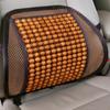 Car Waist Back Summer Seat Mesh Support Breathable comfortable Wood Beads Chair Support Backrest Office Waist Cushion