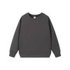 Fashionable 330g Oversized Casual Men's American Streetwear Solid Color Crew Neck Sweatshirt - Men's Fall Winter Basic Sweatshirt
