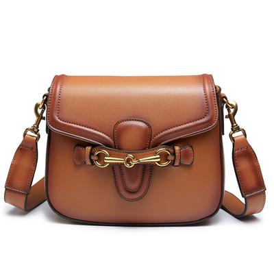Fashion Saddle Leather Luxury Women's Designer Crossbody Bags for Women Messenger Bag